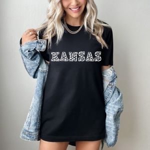 Kansas shirt with stars, BRAND NEW